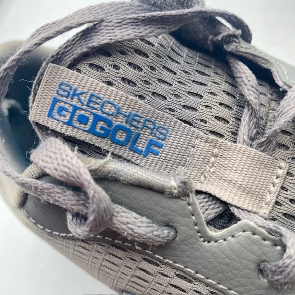 Skechers GO GOLF Arch Fit Spikeless Shoes Mens 10 Grey Blue 214029 Athletic Golf